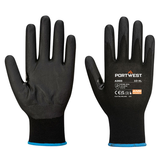 A355 Grip 15 Nitrile Foam Touchscreen Glove (Pk12)
