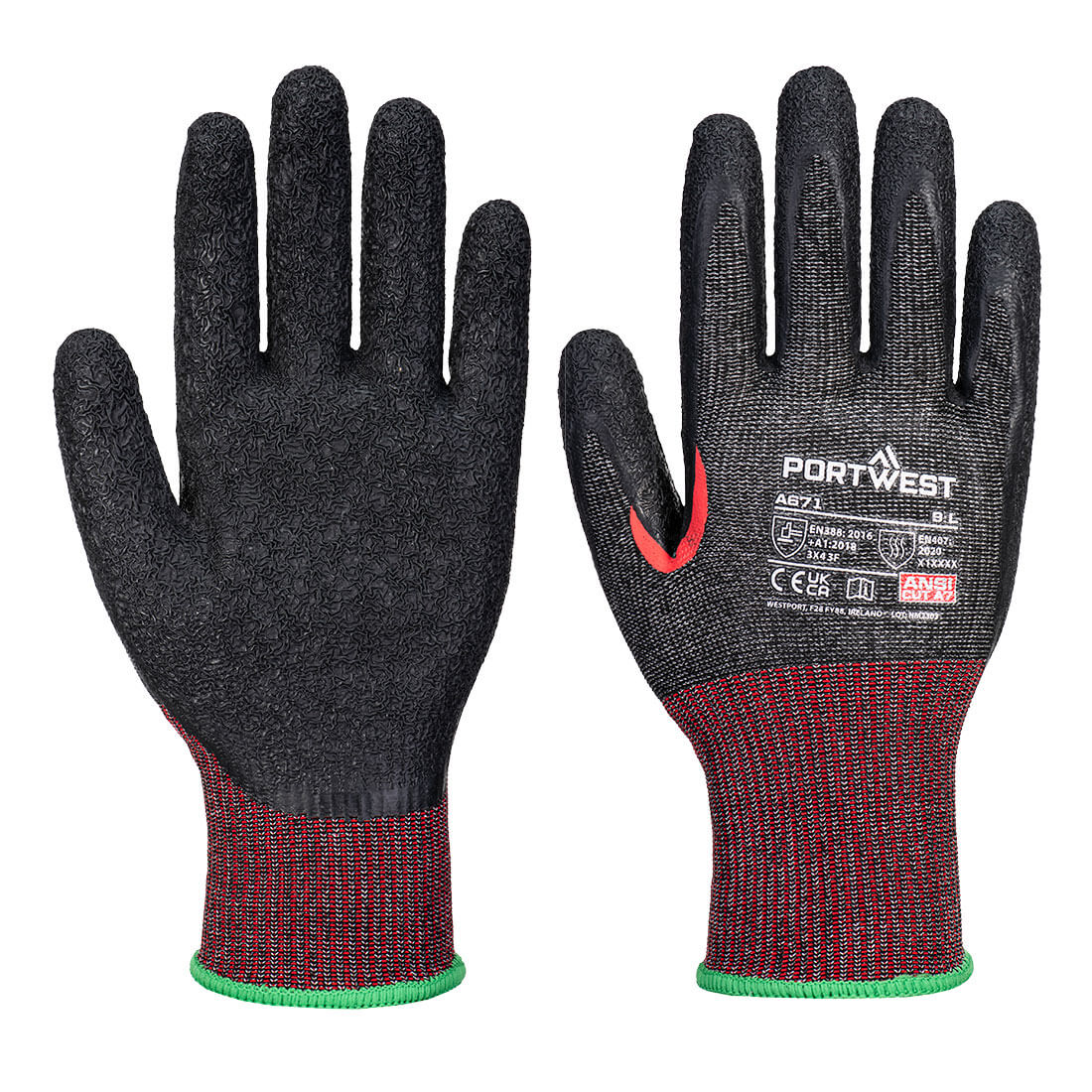 A671 CS Cut F13 Latex Glove