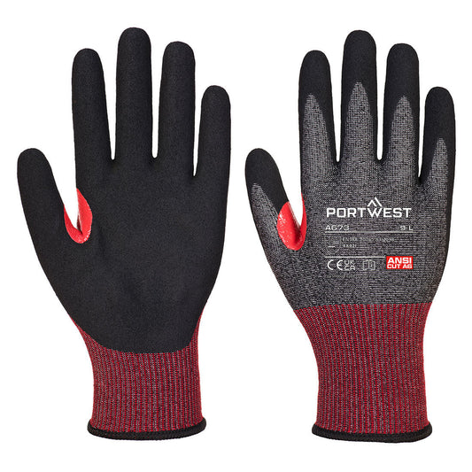 A673 CS Cut F18 Nitrile Glove
