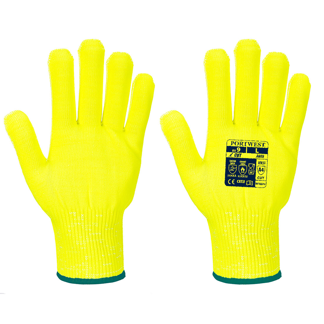 A688 Cut D13 Hi-Vis Liner Glove