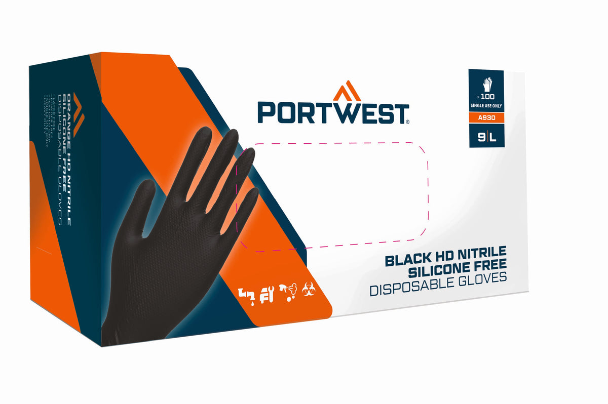 A930 Disp 7 mil Disposable Glove (Pk100)