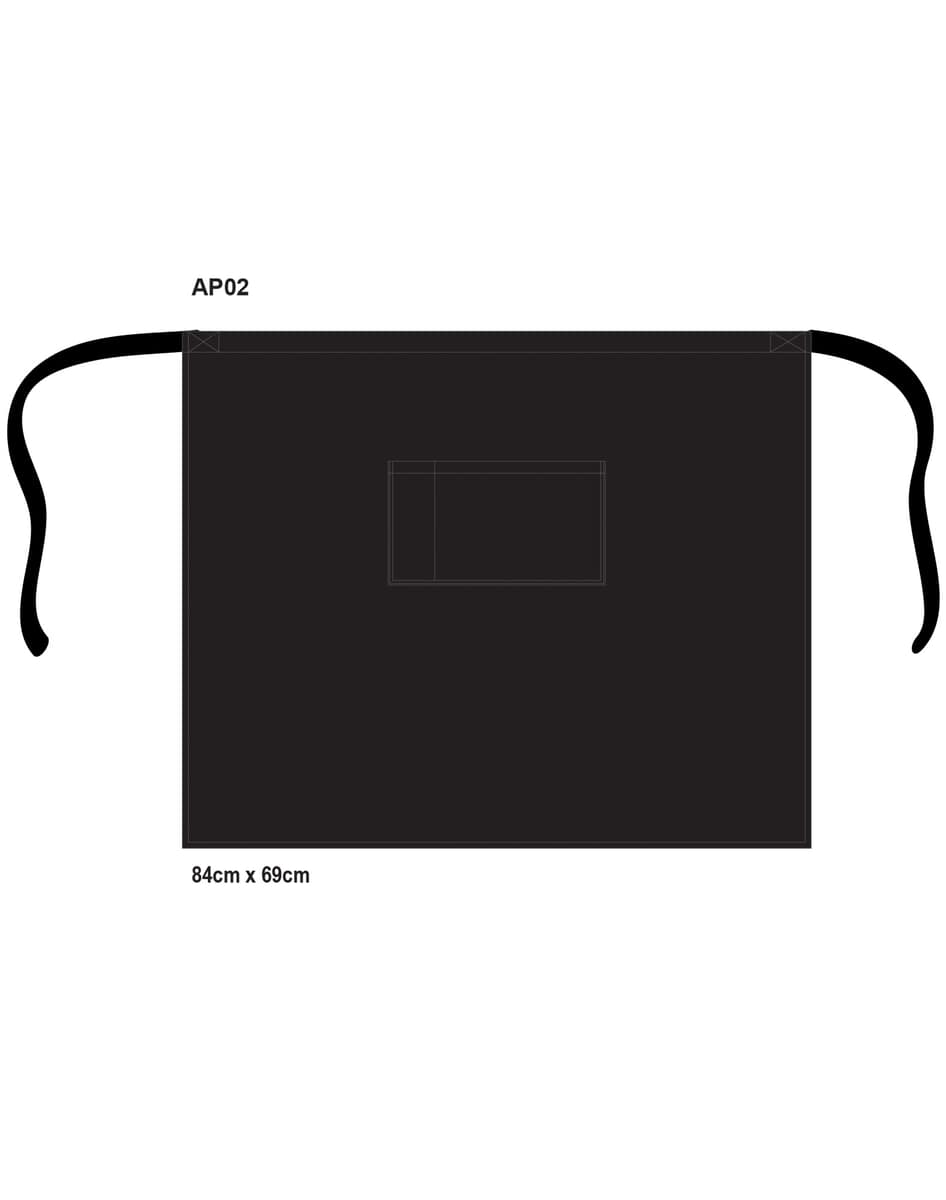 AP02 LONG WAIST APRON - AP02