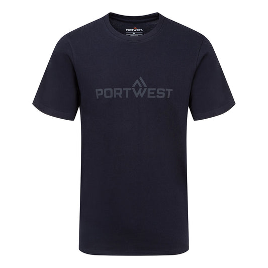 B198 Portwest Embossed T-Shirt S/S