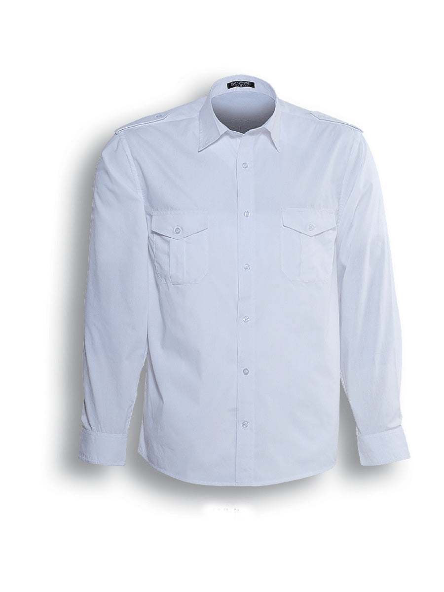 Unisex Adults Service Shirt L/S (BS192)