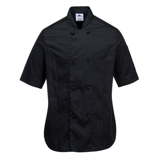 C737 Rachel Ladies Chefs Jacket S/S