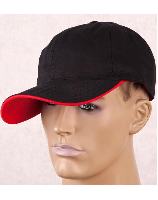 CH51 Underpeak Contrast Colour Cap - CH51