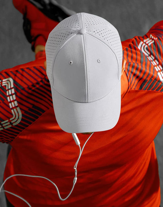 CH88 Four Way Stretch Laser Cut Runner’s Cap - CH88