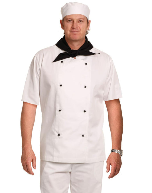 CJ02 CHEF’S SHORT SLEEVE JACKET - CJ02