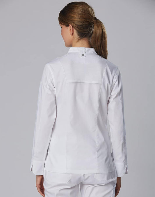 CJ04 LADIES FUNCTIONAL CHEF JACKETS - CJ04