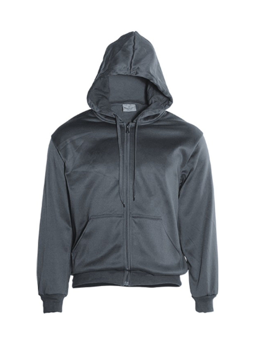 Unisex Adults Zip Through Fleece Hoodie (CJ1062)