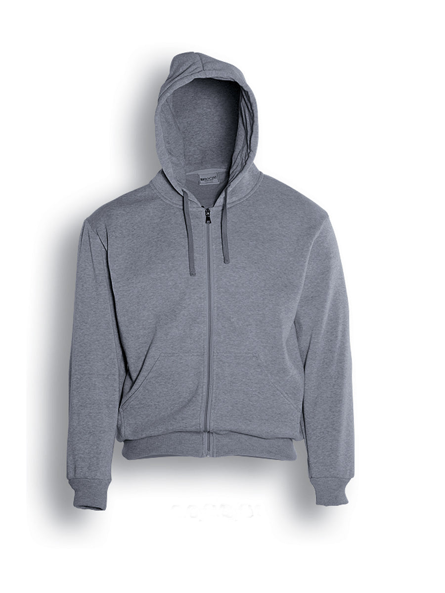 Unisex Adults Zip Through Fleece Hoodie (CJ1062)