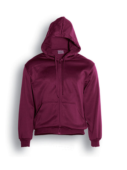 Unisex Adults Zip Through Fleece Hoodie (CJ1062)