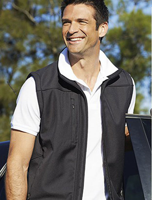 Mens Ripstop Softshell Vest (CJ1303)