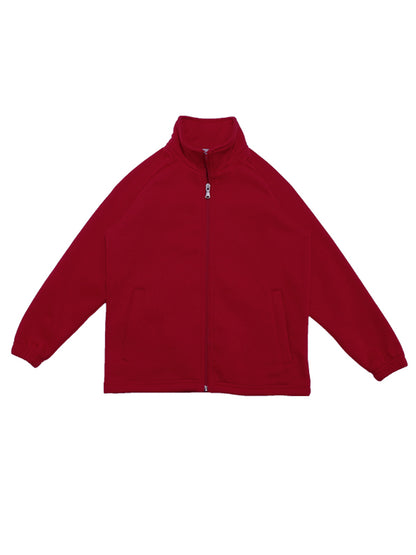 Kids Poly/Cotton Fleece Zip Through Jacket (CJ1575)
