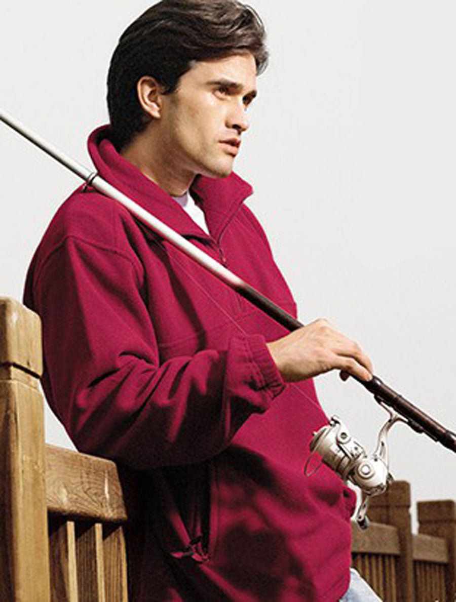 Unisex Adults Polar Fleece 1/2 Zip (CJ3019)