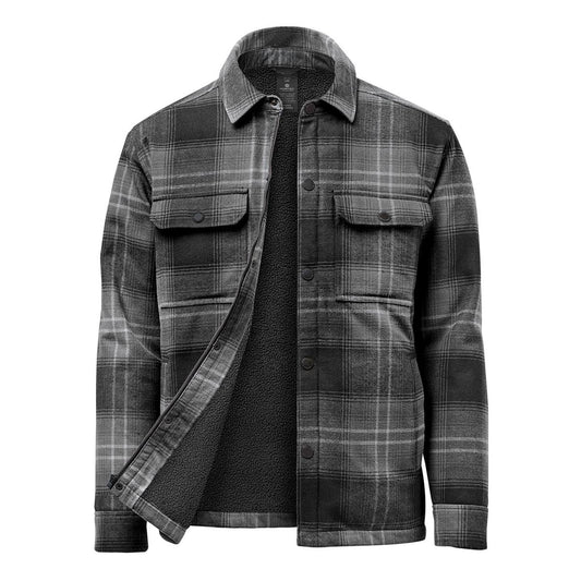 Men's Highland Sherpa Lined Plaid Jacket — image 1
