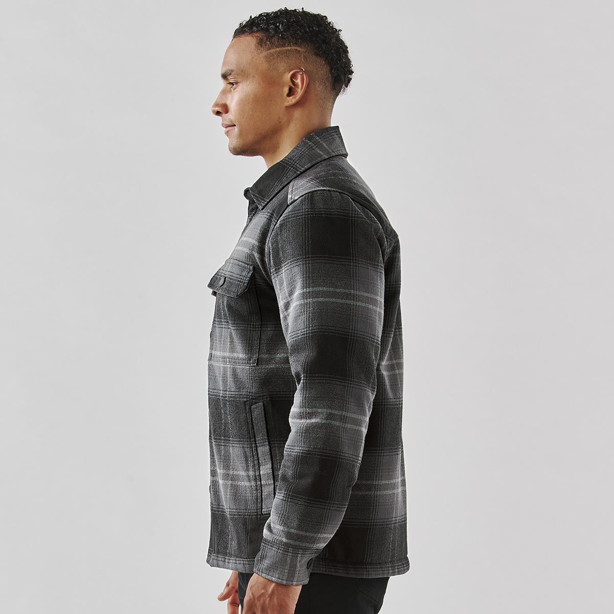 Men's Highland Sherpa Lined Plaid Jacket — image 6