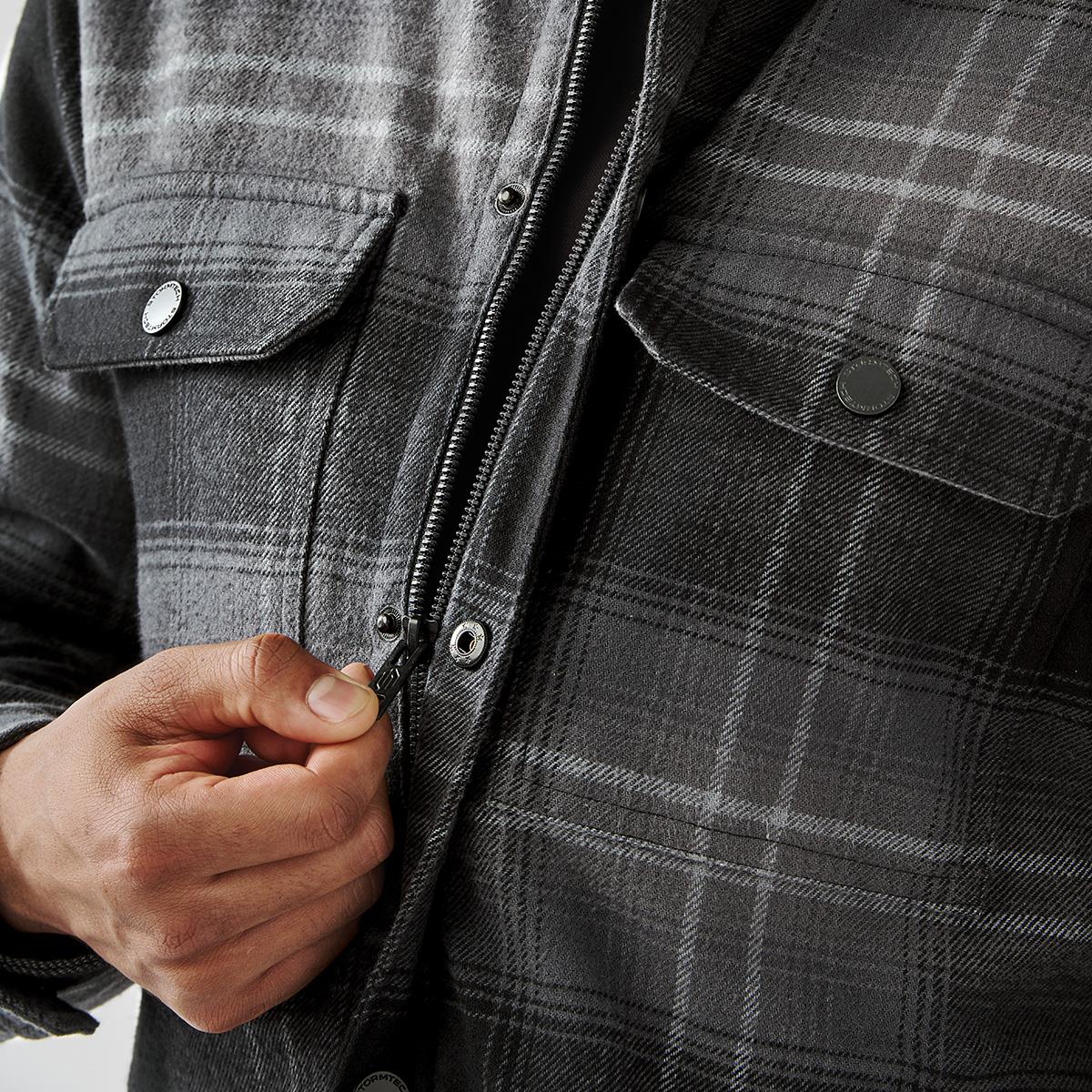 Men's Highland Sherpa Lined Plaid Jacket — image 8