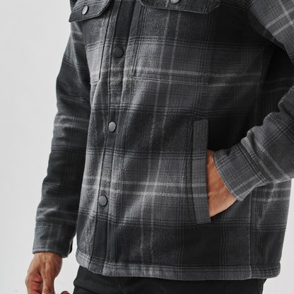 Men's Highland Sherpa Lined Plaid Jacket — image 10