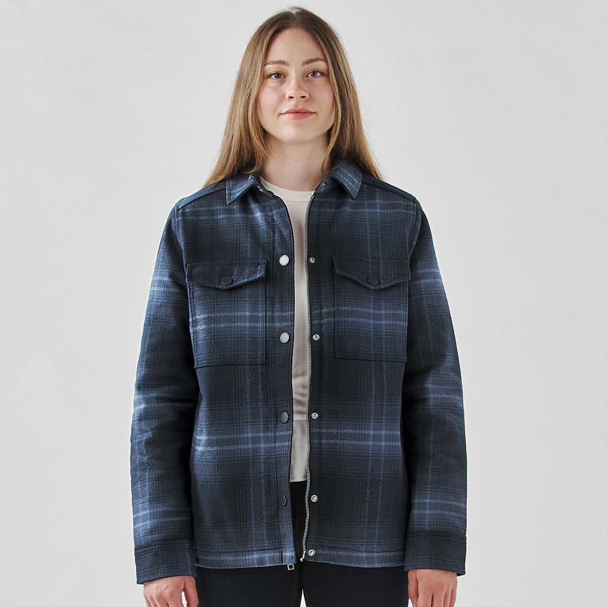 Women's Highland Sherpa Lined Plaid Jacket — image 2