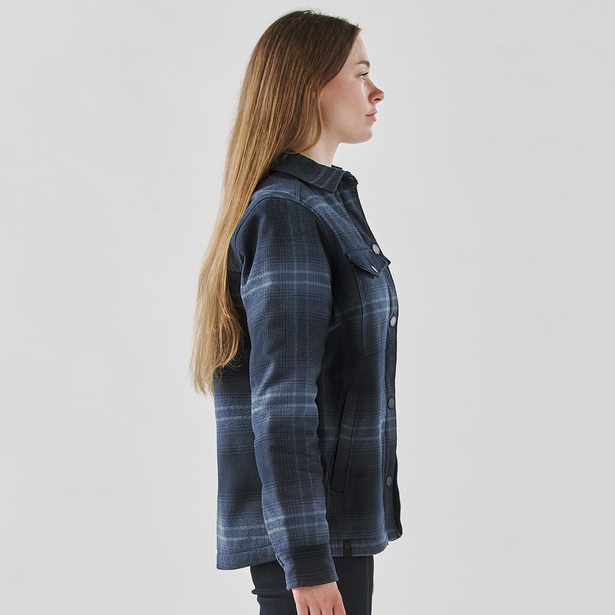 Women's Highland Sherpa Lined Plaid Jacket — image 6