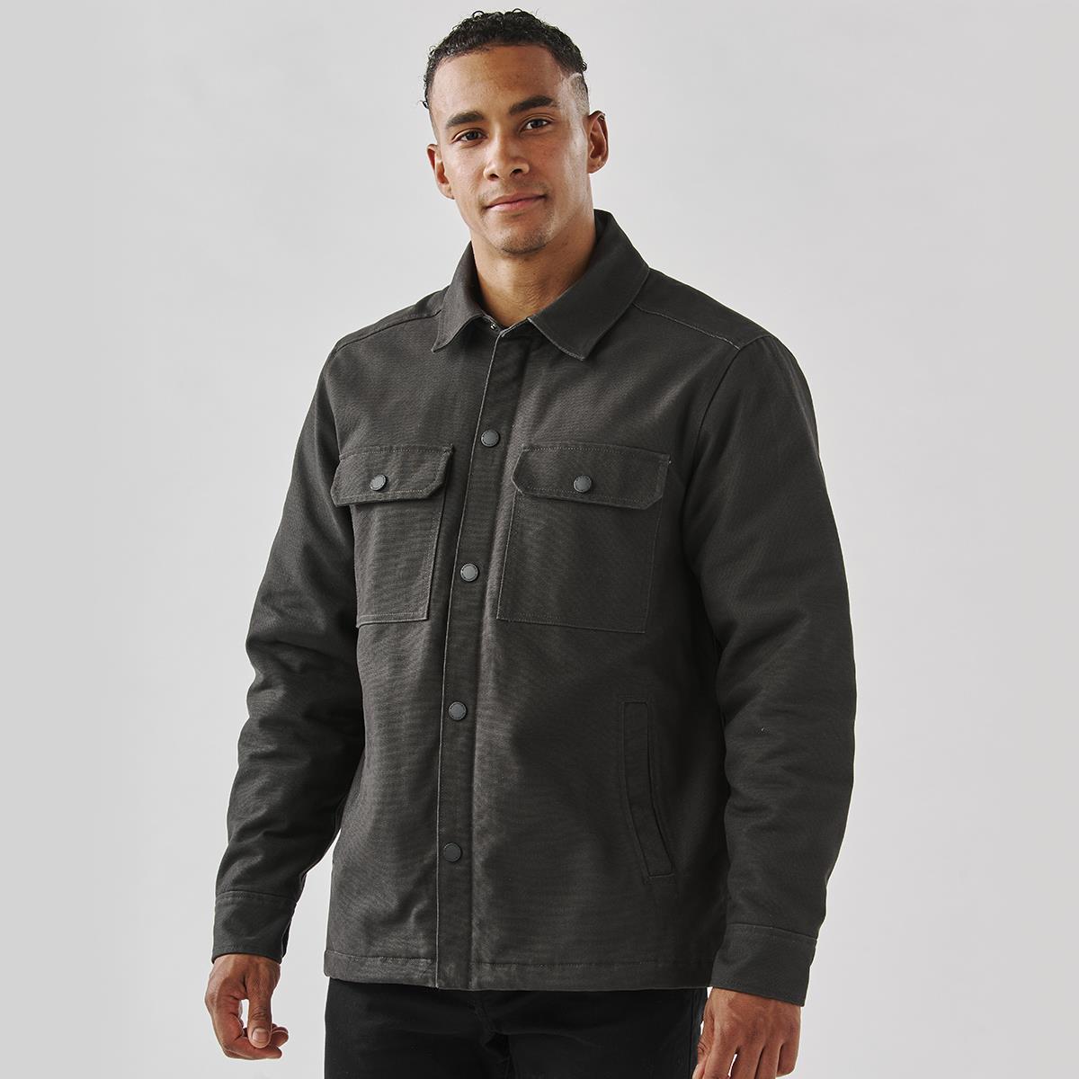 Men's Oxide Sherpa Lined Canvas Jacket — image 3