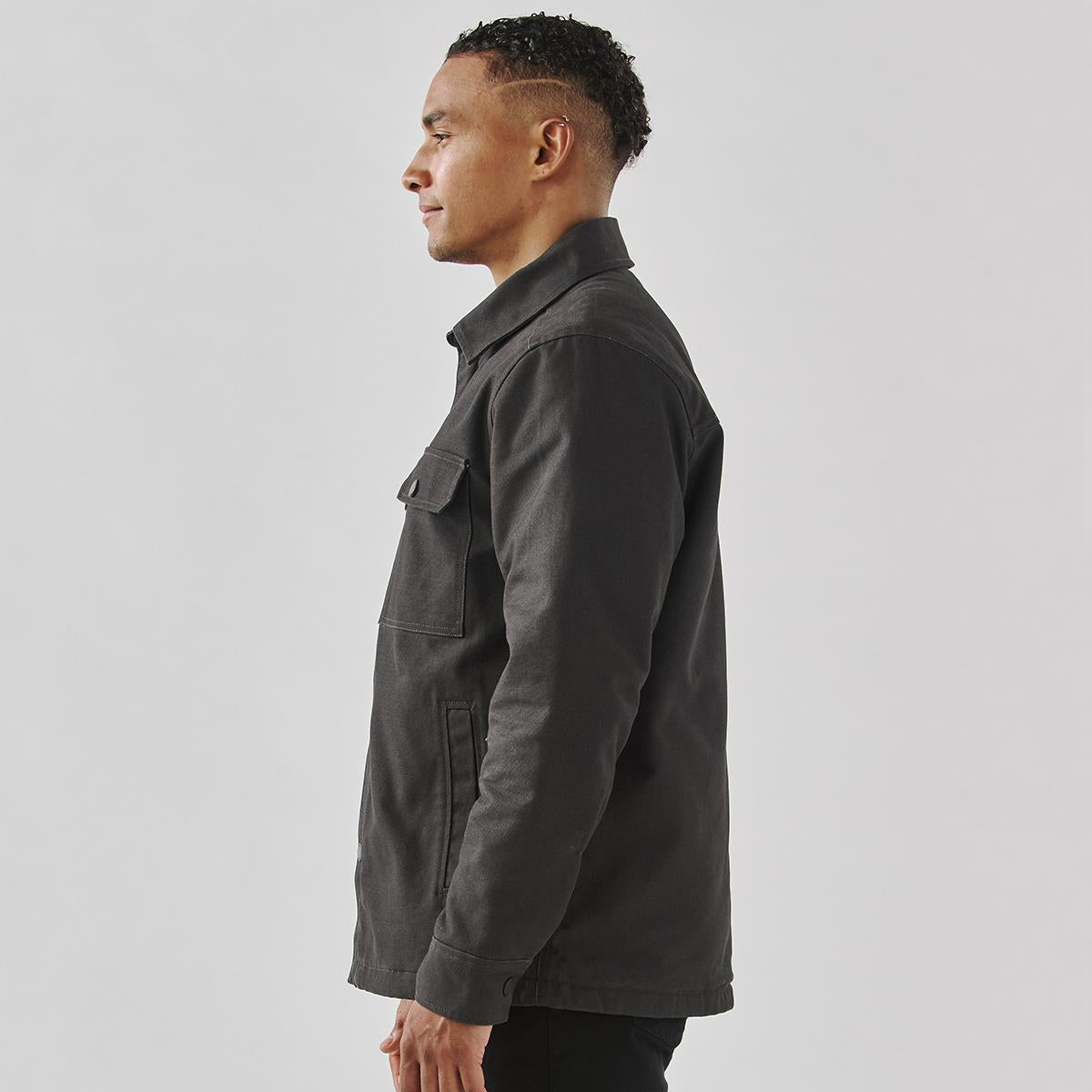 Men's Oxide Sherpa Lined Canvas Jacket — image 6