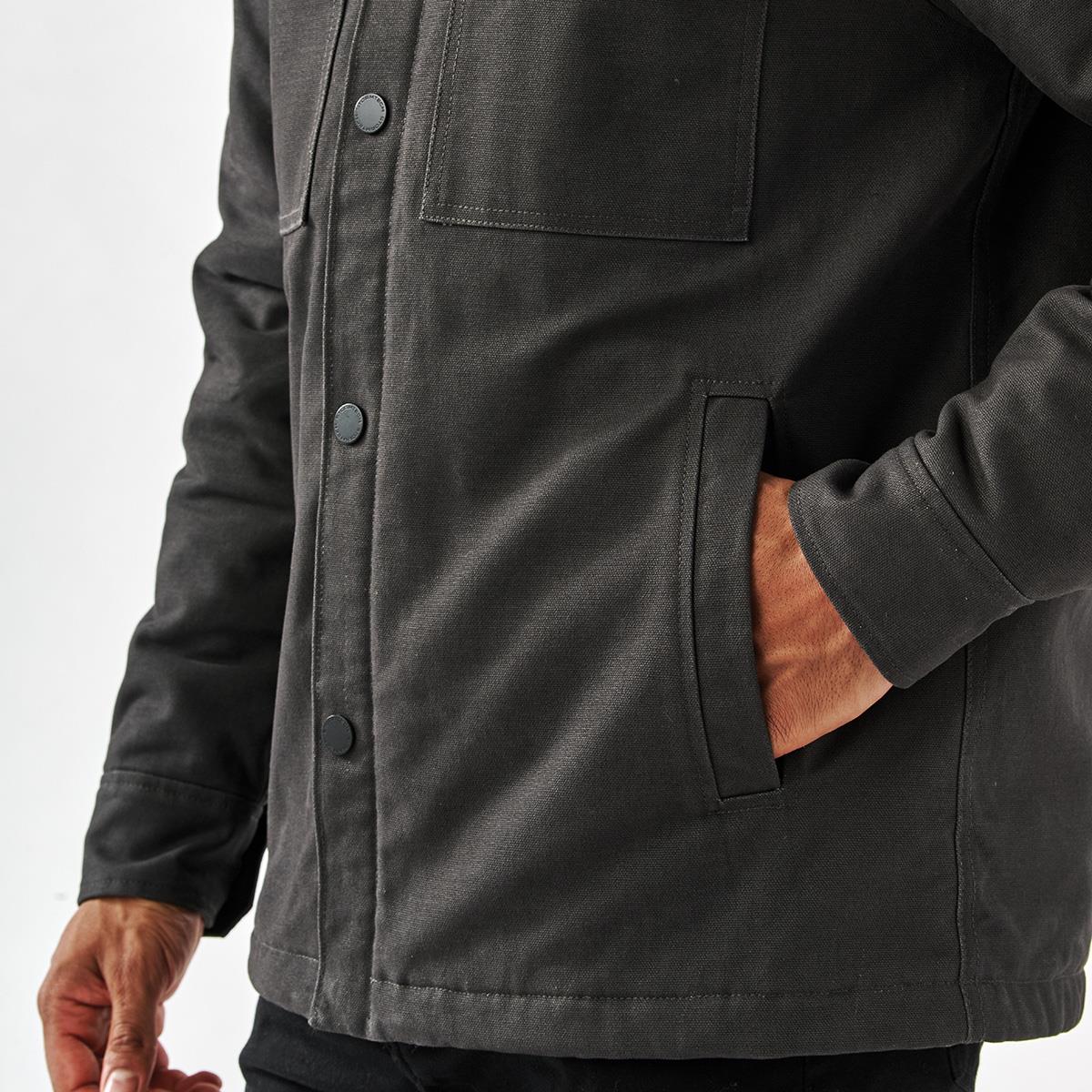 Men's Oxide Sherpa Lined Canvas Jacket — image 10