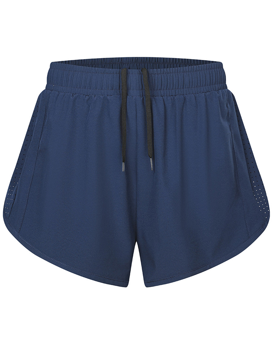 Womens Double Layer Shorts (CK2413)