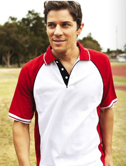 Mens Panel Polo (CP0434)