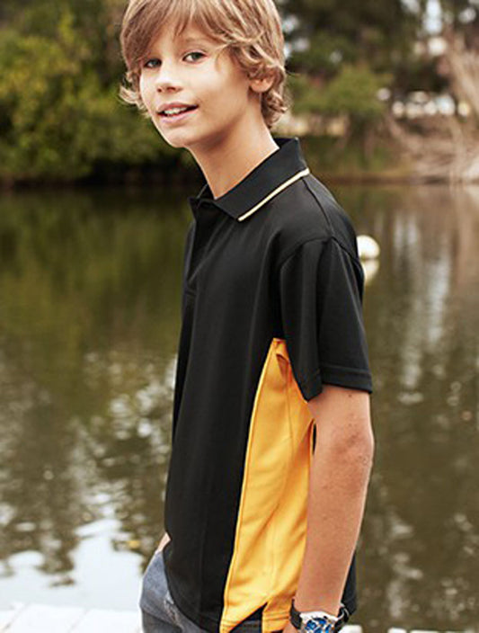 Kids Breezeway Panel Polo (CP0530)