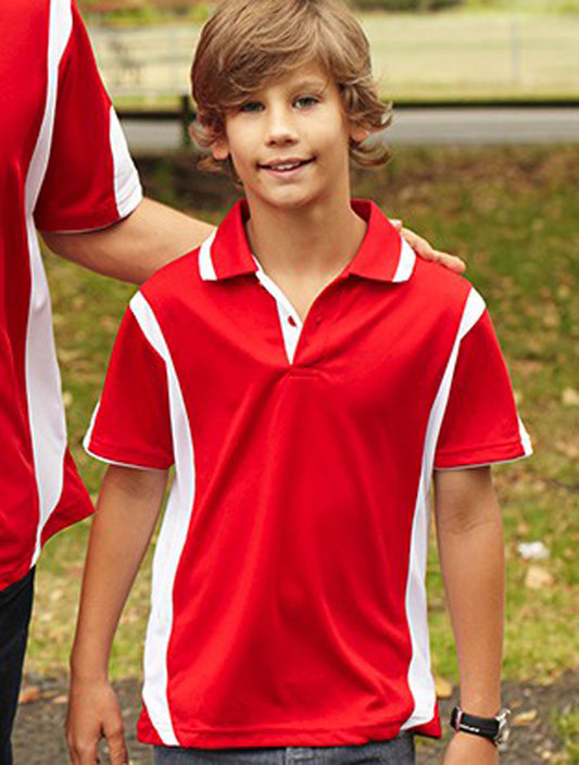 Kids Breezeway Contrast Polo (CP0552)