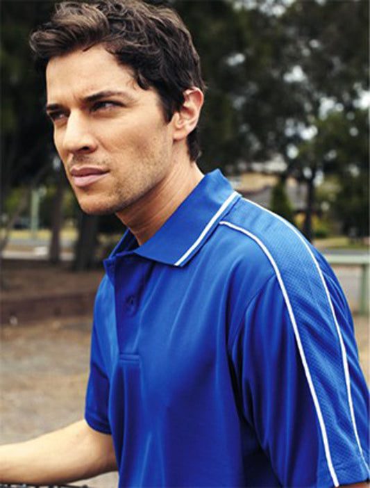 Mens Breezeway Striped Polo (CP0673)