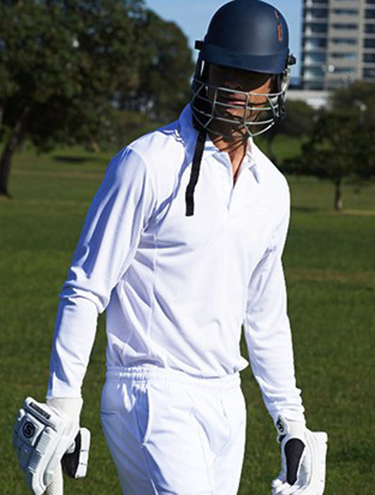 Unisex Adults Long Sleeve Cricket Polo (CP1213)