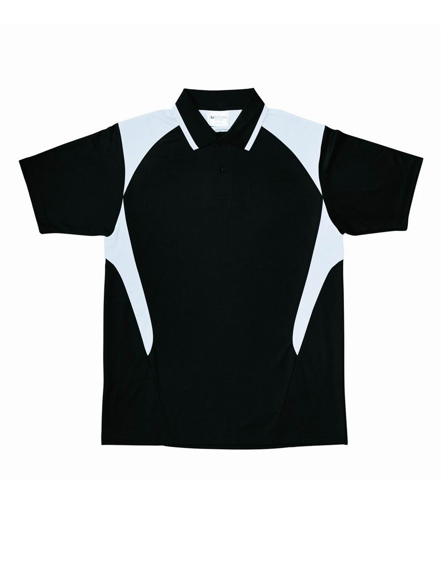 Kids Honey Comb Contrast Panel Polo (CP1216)