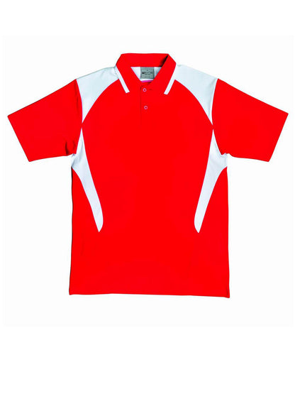 Kids Honey Comb Contrast Panel Polo (CP1216)