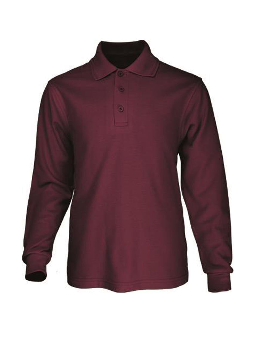 Kids Long Sleeve Basic Polo (CP1316)