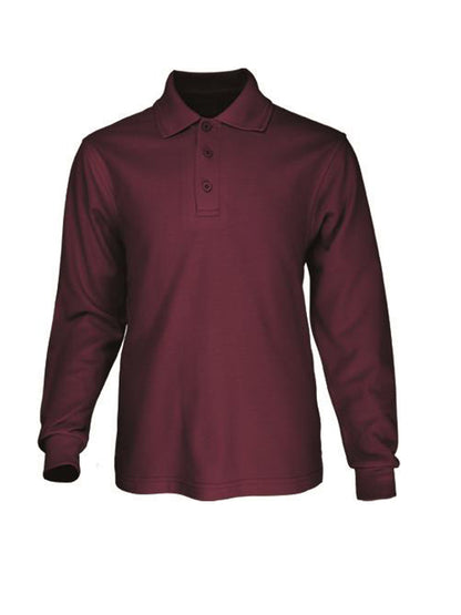 Kids Long Sleeve Basic Polo (CP1316)