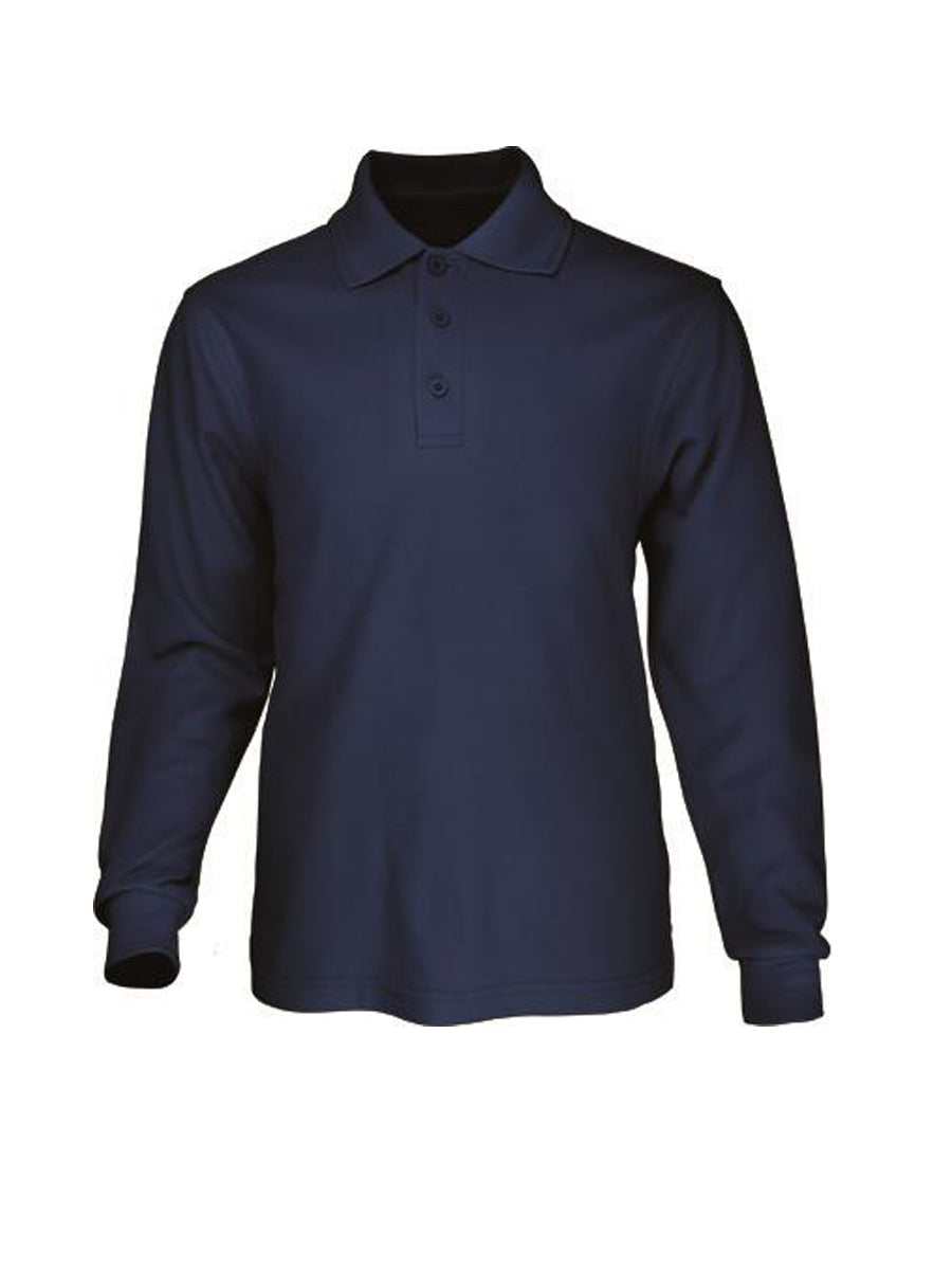 Kids Long Sleeve Basic Polo (CP1316)