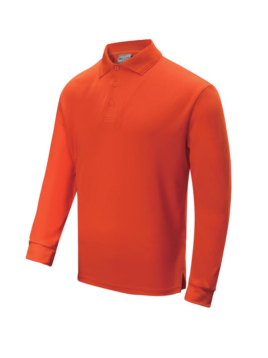Kids Sun Smart Long Sleeve Polo (CP1633)
