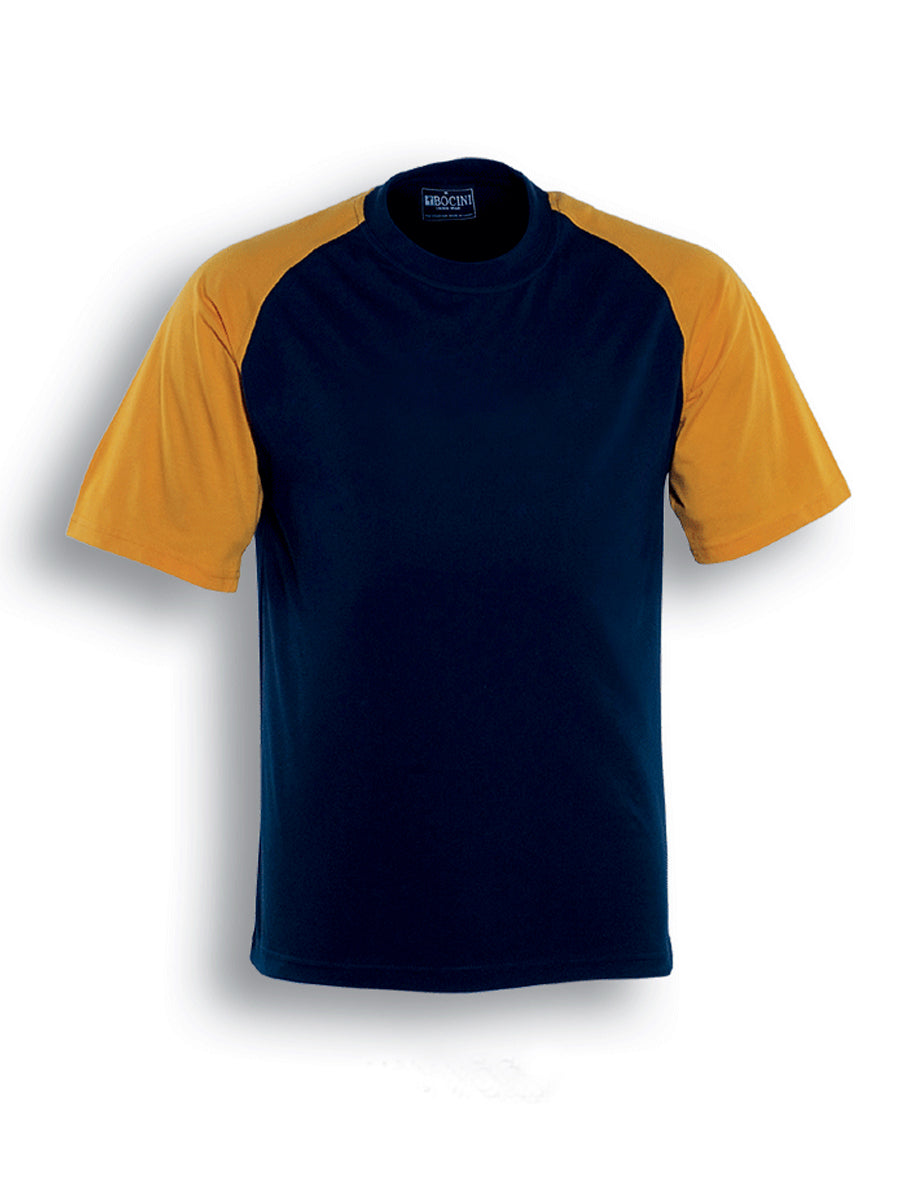 Unisex Adults Raglan Sleeve Tee Shirt (CT0332)