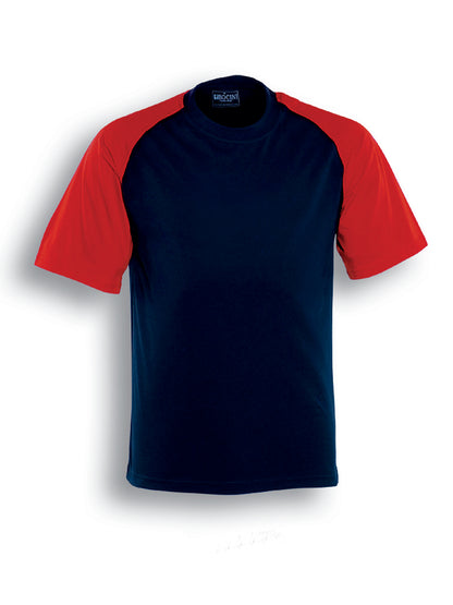 Unisex Adults Raglan Sleeve Tee Shirt (CT0332)