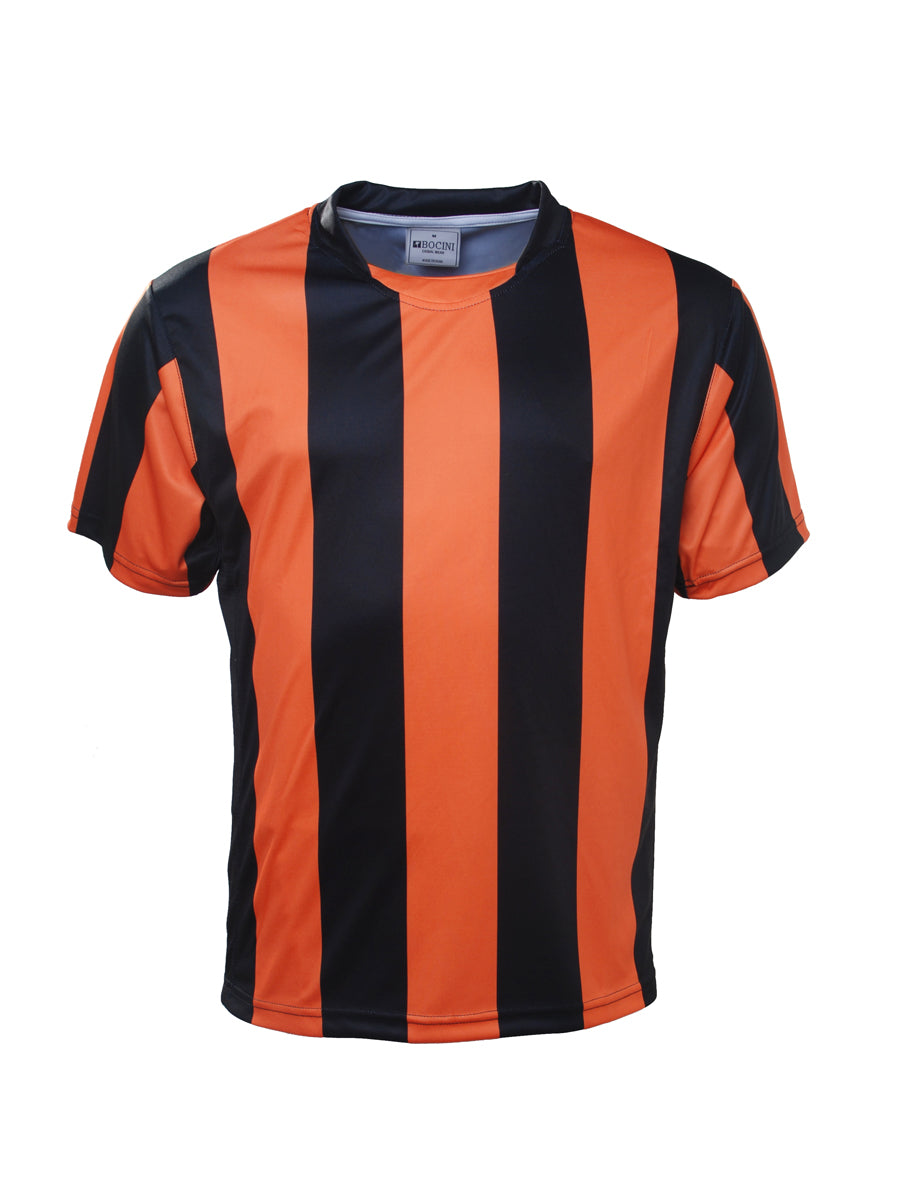 Kids Sublimated Striped Football Jersey (CT1101)