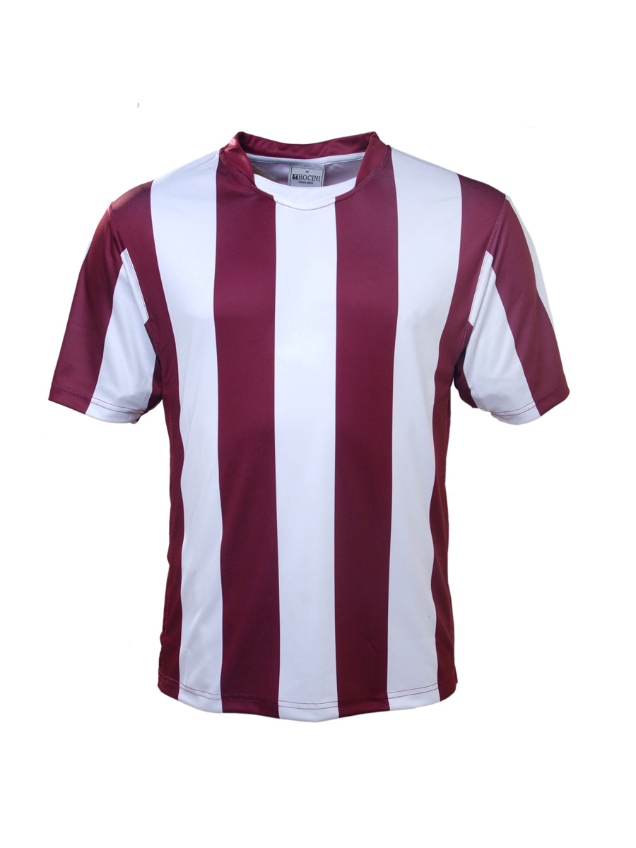 Kids Sublimated Striped Football Jersey (CT1101)