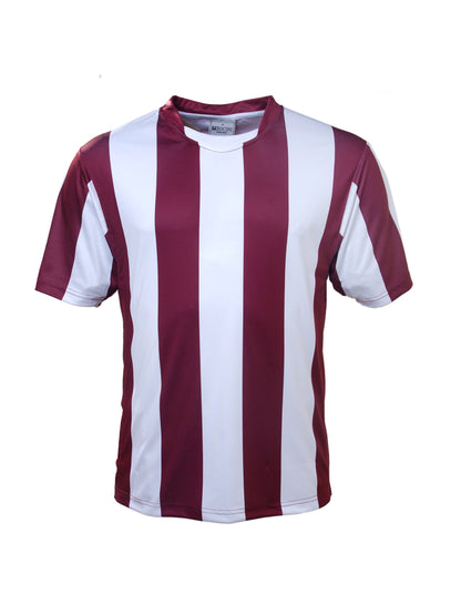 Kids Sublimated Striped Football Jersey (CT1101)