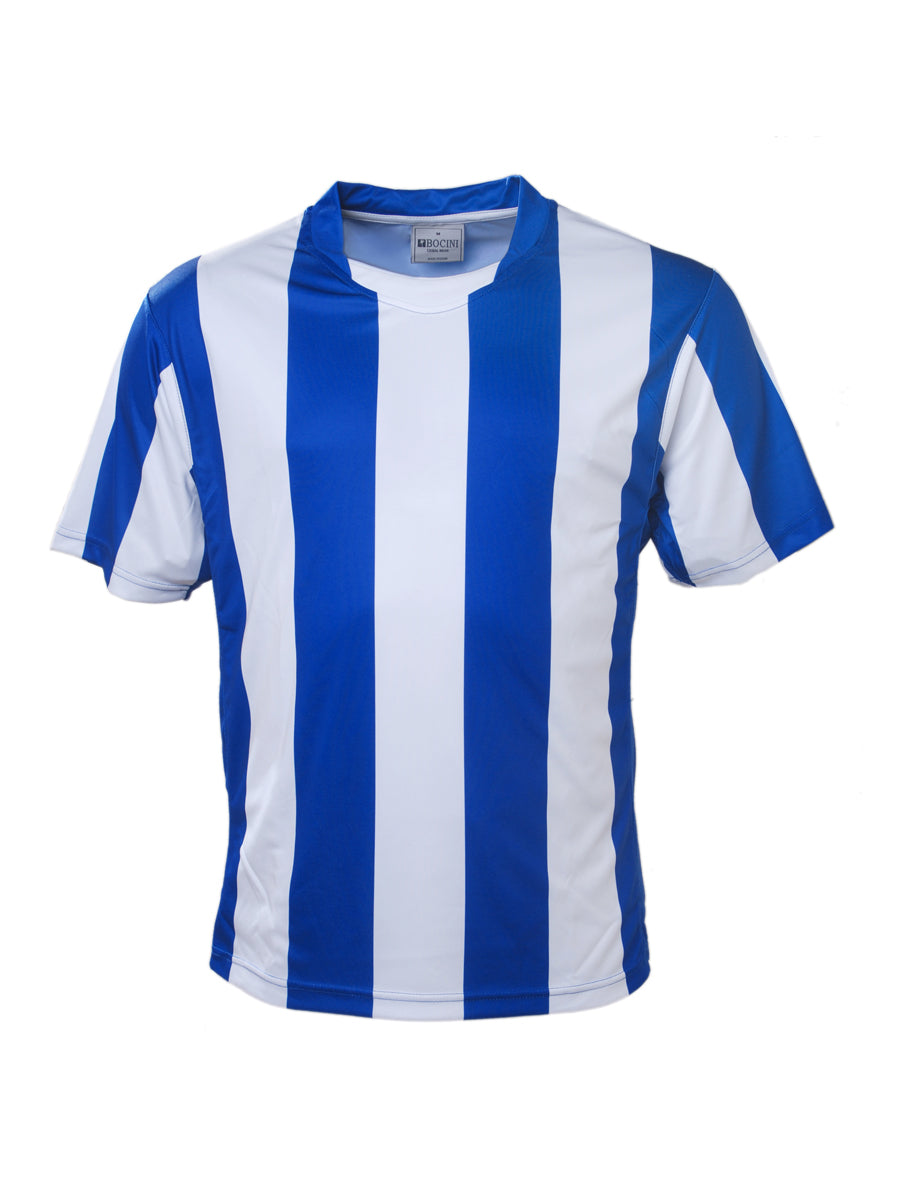 Kids Sublimated Striped Football Jersey (CT1101)