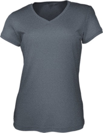 Ladies V-Neck Tee Shirt (CT1490)