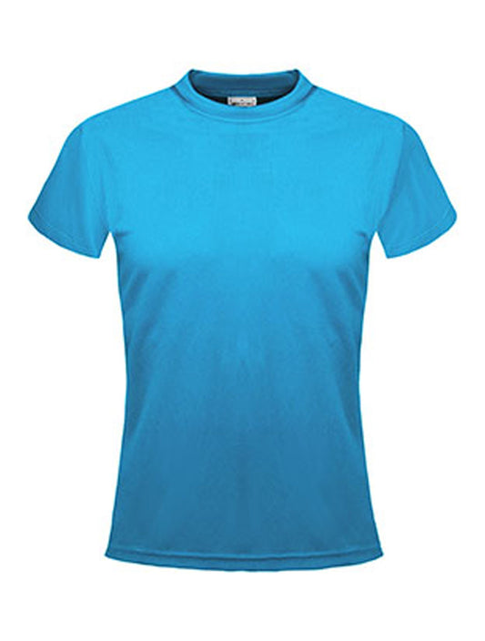 Ladies Plain Breezeway Micromesh Tee (CT2406)