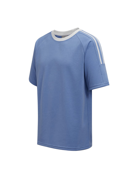 Twin Stripe Raglan Tee (CT2504)