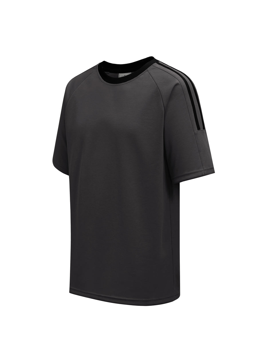 Twin Stripe Raglan Tee (CT2504)